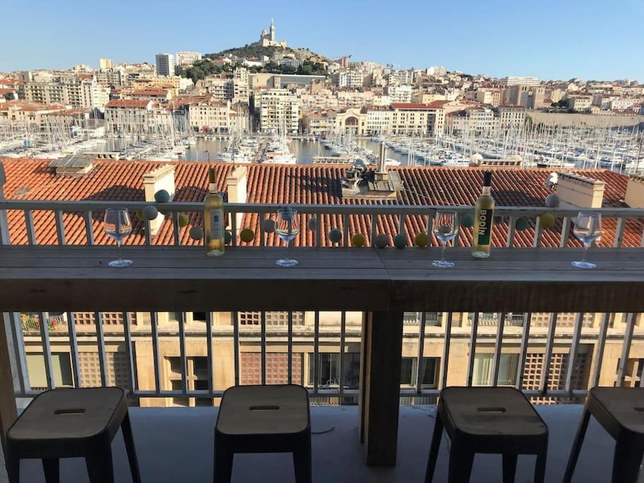 Le Belvedere Du Vieux-Port - Amazing View Marseille Kültér fotó