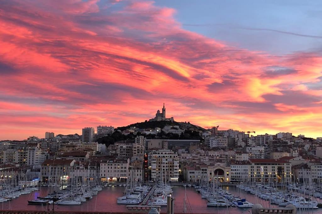 Le Belvedere Du Vieux-Port - Amazing View Marseille Kültér fotó